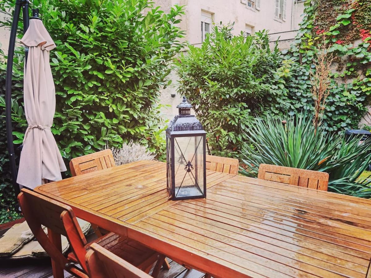 Maison De Ville Avec Terrasse Et Jardin Reims Exterior foto